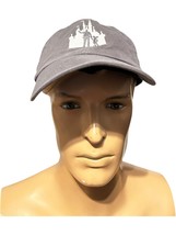 Disney Castle Mickey and Walt Partners Grey Strapback Adjustable Basebal... - $211.42 MXN