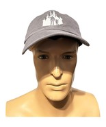 Disney Castle Mickey and Walt Partners Grey Strapback Adjustable Basebal... - $11.31