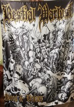 BESTIAL WARLUST Blood &amp; Valour FLAG CLOTH POSTER DEATH METAL - $20.00