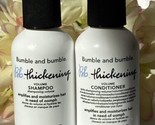 Bumble &amp; Bumble Thickening Volume Shampoo &amp; Conditioner 2 oz Ea Travel F... - $14.80