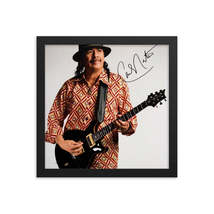 Carlos Santana signed photo Reprint - £66.49 GBP