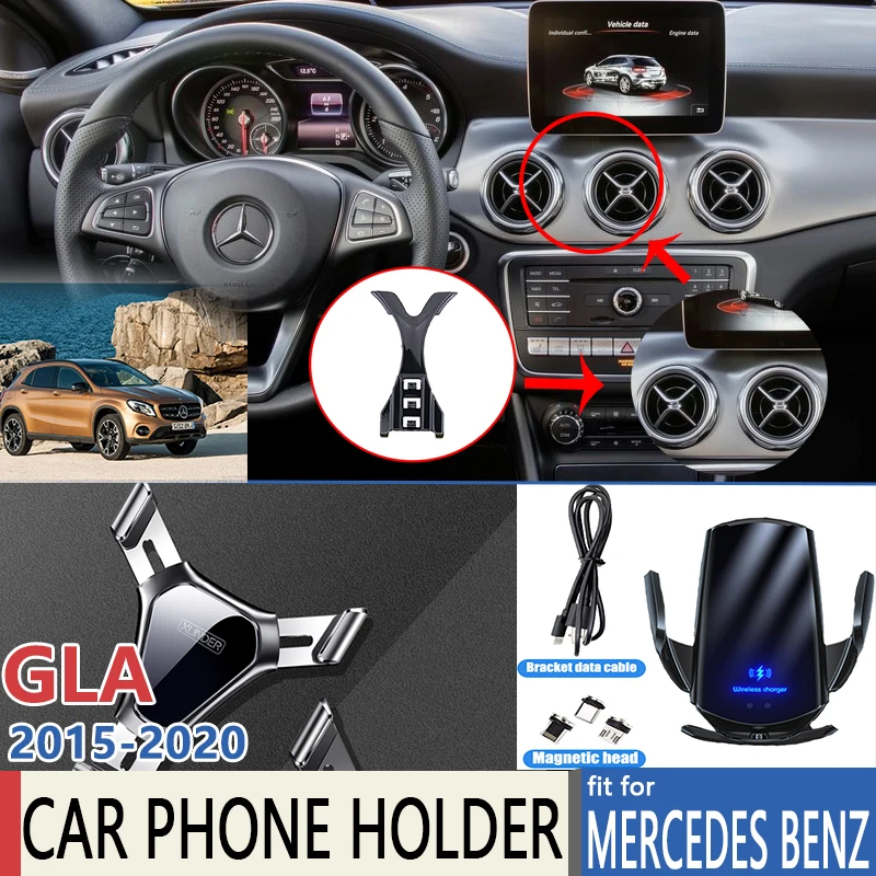 Mobile Phone Holder for Mercedes Benz GLA X156 GLA180 GLA200 GLA220 GLA250 200 - £10.71 GBP+