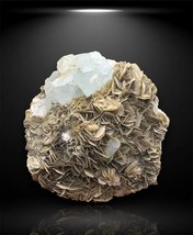 944 Gram Beautiful Aquamarine Crystals on Muscovite From Pakistan, Aquam... - £247.39 GBP