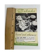 Salads Tossed And Otherwise Kraft Foods Vintage Recipes Advertisement 52... - $30.74