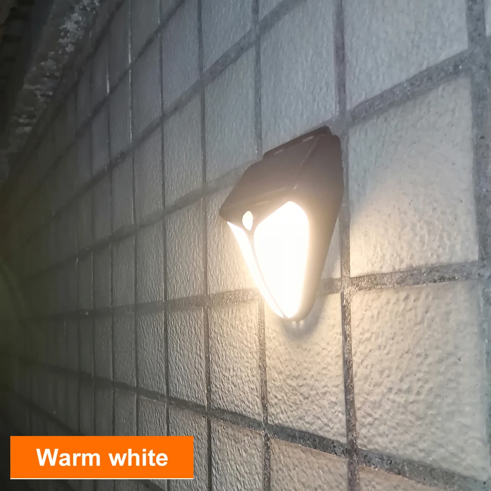 31LED PIR Motion Sensor Solar Wall Light Outdoor Waterproof for Courtyard Villa  - £89.99 GBP