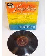 NICK PERITO ACCORDION NEOPOLITAN FAVORITES 10&quot; ALBUM CORAL  CRL 56021 VG+/F - $9.89