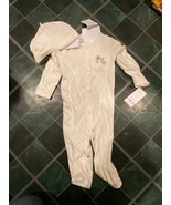 Carter&#39;s Girl&#39;s Cotton Pink dot Snap Jammies w/Cap 9 Months *NEW* eee1 - $189.87 MXN