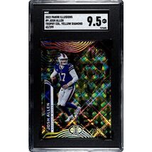 2022 Illusions Football Josh Allen 43/299 Trophy Collection #9 NFL Buffa... - $49.49