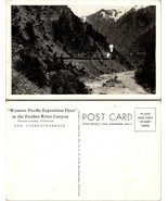 Train Railroad Western Pacific Exposition Flyer Feather River Canyon CA ... - £7.39 GBP