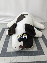 Tonka Pound Puppies Dog Plush White Brown 17 Inch 1985 Stuffed Animal Toy - £10.00 GBP