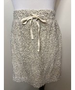 Lou &amp; Grey Off white and Black Lace Overlay Elastic Waist Skirt Size L, NWT - £12.00 GBP