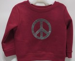 Garanimals Toddler Girl Long Sleeve Graphic Fleece Top, Red Size 12M - £9.48 GBP