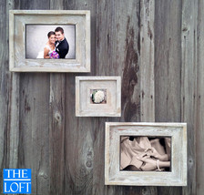 Gallery Wall (All Finishes) - Includes 2- 11x14 Frames & 1- 5x5 Frame - The Loft - $182.00