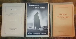 Lot of 16 Vintage (1939-50) Fire Safety Manuals, Tests &amp; Inspections Books - £21.67 GBP