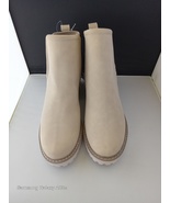 Time and Tru Size 8 1/2 Zip Up Tan Boots (NEW) Memory Foam Inner $20.99 ... - $20.99