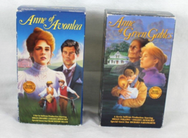 Disney Anne of Green Gables &amp; Anne of Avonlea VHS Sets TV Mini Series 4 ... - £18.45 GBP