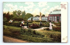 Postcard St. Louis Missouri  Juno Shaw&#39;s Statue Botanical Gardens 1908 Women - £5.53 GBP