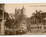 Public Buildings Barbados Postcard J Combier 1930&#39;s - $17.82