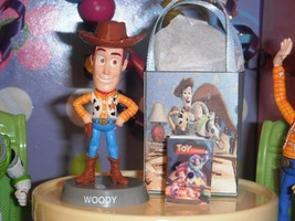 Disney Pixar Toy Story 3 Woody doll and Bday Gift Bag Lot fits Dollhouse Dolls - £6.65 GBP