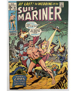 SUB-MARINER #36 VF+ April Marvel Comics 1971 Berni Wrightson Vintage - £44.99 GBP