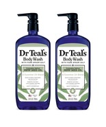Dr Teal&#39;s Body Wash with Pure Epsom Salt Hemp Seed Oil, 24oz (2 PACK) - $349.55 MXN
