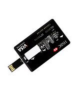 USB Flash Drive High Speed Bank Credit Card Thumb  64GB Memory Flash Sti... - $21.96 CAD
