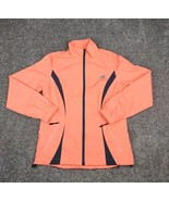 New Balance Jacket Womens Small Pink Lined Running Track Lightweight Win... - $16.99