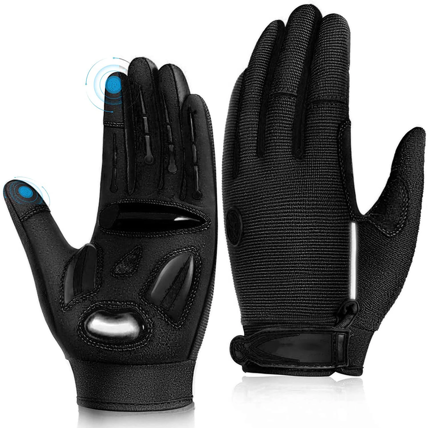 MK Cycling Gloves Full Finger Winter Bike Gloves 5MM Liquid Gel Pad Anti-Slip Sh - $46.54