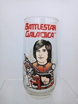Vintage Battlestar Galactica Starbuck Drinking Glass Universal Studios 1979 - £19.63 GBP
