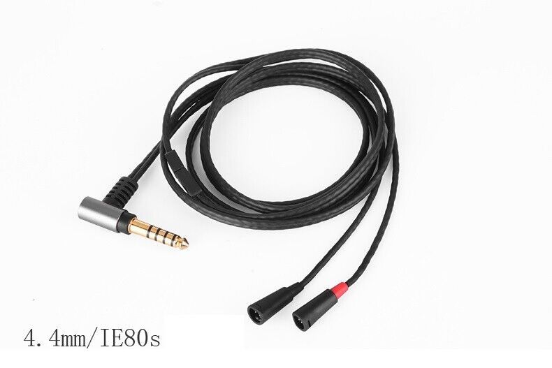 OCC 4.4mm/2.5mm/3.5mm BALANCED Audio Cable For Sennheiser IE80S IE 80 S Headphon