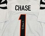 Ja’Marr Chase Signed Cincinnati Bengals Football Jersey COA - £140.75 GBP