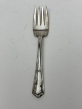 Victors Co. IS Salad fork 6 inch silverplate - £2.36 GBP