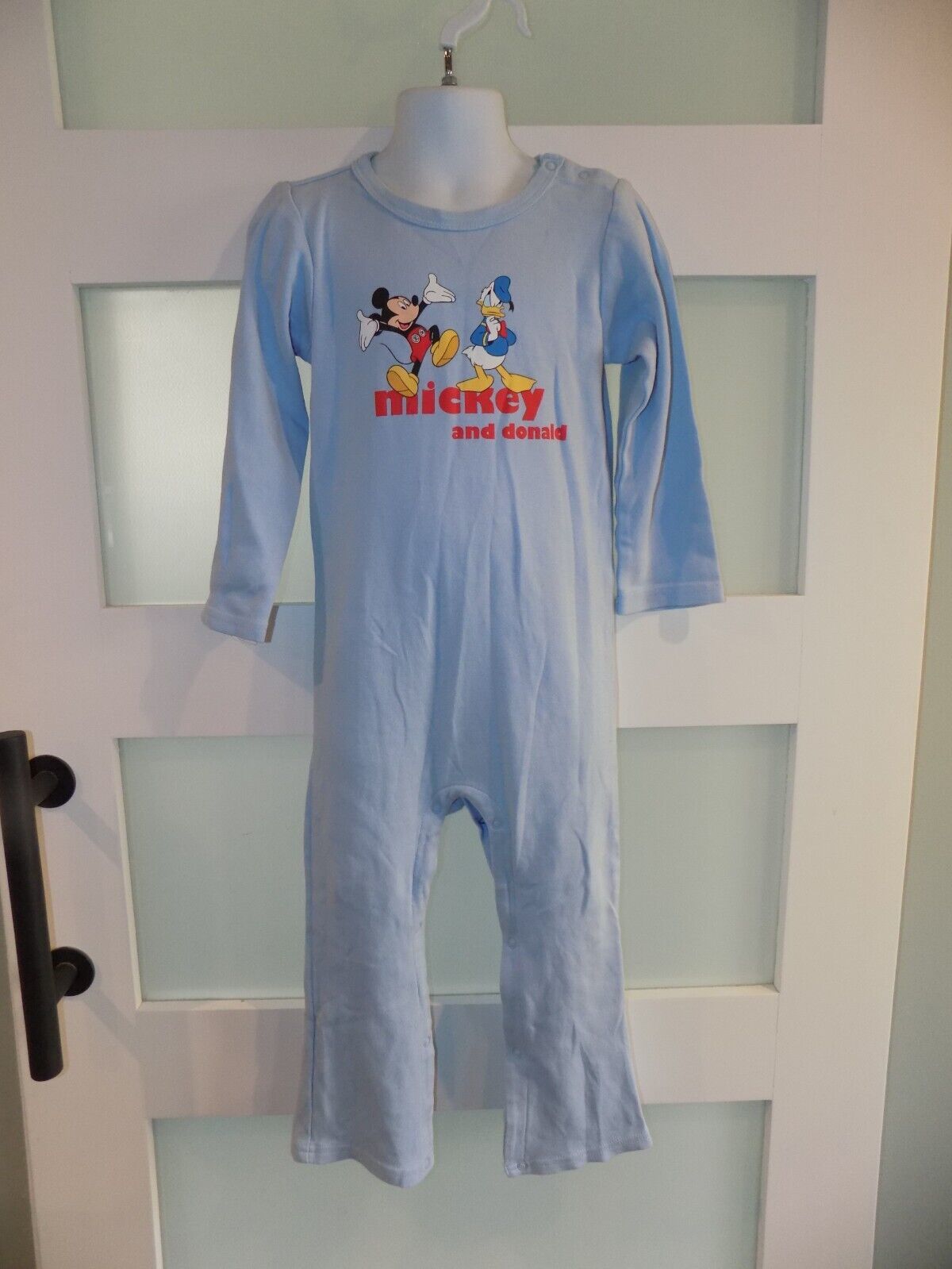 DISNEY MICKEY MOUSE & DONALD DUCK 1PC ROMPER SIZE 3Y TODDLER'S - $26.28