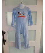 DISNEY MICKEY MOUSE &amp; DONALD DUCK 1PC ROMPER SIZE 3Y TODDLER&#39;S - £20.62 GBP