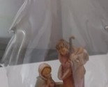Roman Fontanini Blown Glass Ornament 56180 Holy Family Nativity 6.5&quot; - $21.99