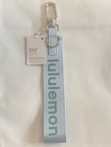 LULULEMON NEVER LOST KEYCHAIN STARCH BLUE SONIC TEAL NWT SAME DAY SHIP - $54.95