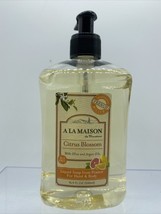 A La Maison Liquid Soap Hand &amp; Body Citrus Blossom Olive Argan Oil Franc... - $7.63