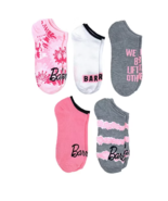 Barbie Low Cut Socks Womens  5 Pair Size 4-10 - £11.85 GBP