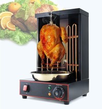 BNDHKR Electric Chicken Shawarma Kebab Black Commercial Vertical Broiler - £119.56 GBP
