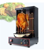 BNDHKR Electric Chicken Shawarma Kebab Black Commercial Vertical Broiler - £119.72 GBP