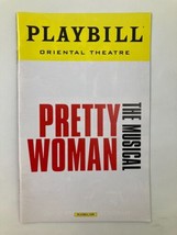 2018 Playbill Oriental Theatre Samantha Barks and Steve Kazee in Pretty ... - $14.20