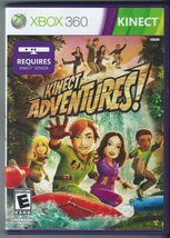  Kinect Adventures! (Microsoft Xbox 360, 2010, Tested, Works Great)  - $5.90