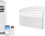 Midea MAP14S1CWT Portable air Conditioner, 14,000 BTU, White and Midea 1... - $1,869.99