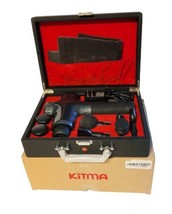 Kitma Nitro Percussion Massage Gun for Athletes Deep Tissue 5 Speeds + 7 Heads - £86.52 GBP