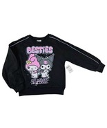 Kuromi My Melody  Sweatshirt ~Black Pullover Sanrio Shirt Top Size Large... - $21.77