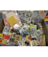 SCRAPBOOKING CLEAR STAMPS ALL NEW LARGE LOT - $73.32 CAD