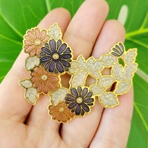 Vintage Floral Boucher Brooch Pin - $24.99