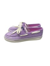 Sperry Women Bahama Purple Jersey Seq Shoes 9688563 Size 5.5 - $44.55