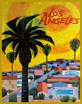 Decor POSTER.Office Home room Art Travel to Los Angeles.Pool.Summer.Tourism.6926 - £13.70 GBP+