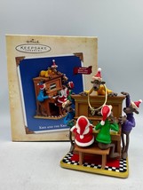 2004 Hallmark Kris and the Kringles Santa Music Motion Piano Keepsake Ornament - $16.39